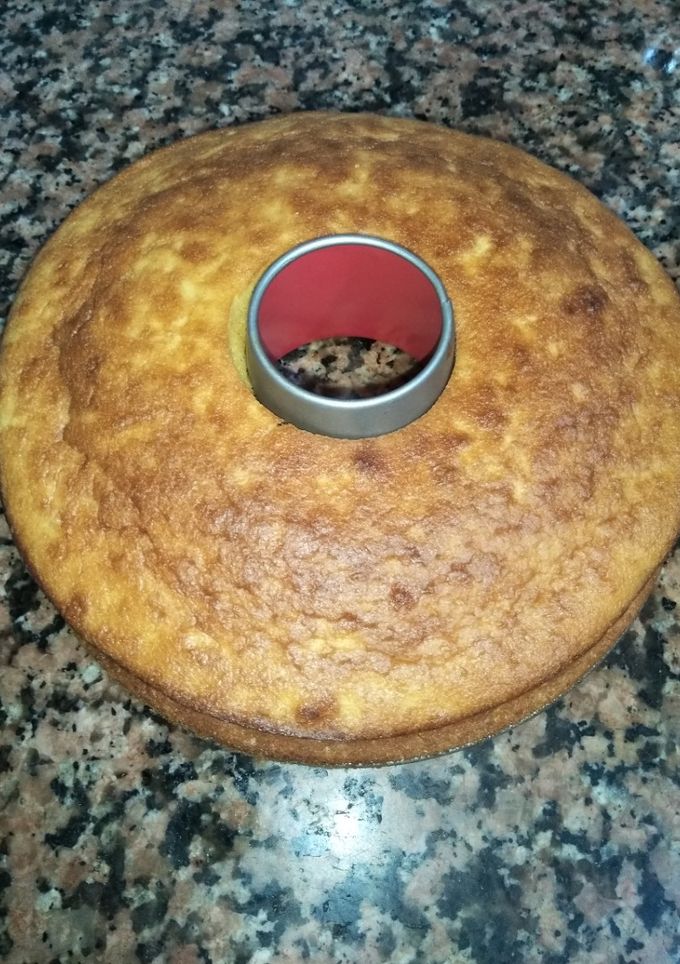 Una foto de Bizcocho de naranja, manzana y zanahoria