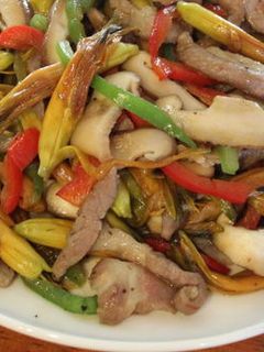 鮮炒金針花 的食譜成品照片