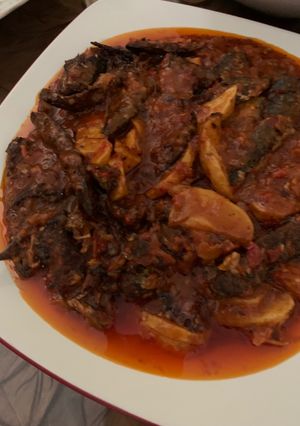 Foto resep Ikan Sarden kaleng merek botan