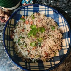 A picture of Herbed rice.