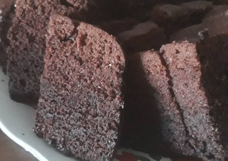 Brownis chocolatos telur puyuh