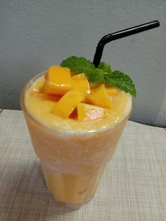 A picture of น้ำมะม่วงปั่น(Mango Smoothies) .