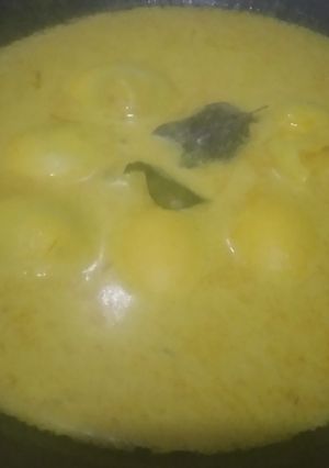 Foto resep Gulai telur