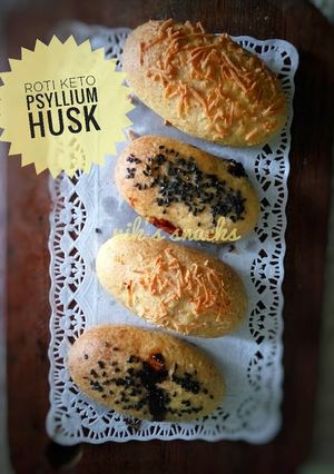 Foto resep Roti keto psyllium husk #ketopad