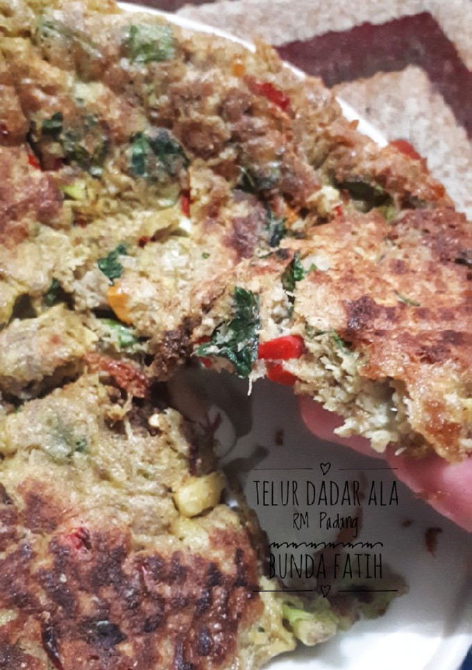 Foto resep #05 Telur Dadar ala RM Padang #BikinRamadanBerkesan