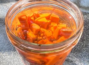 Une photo de Recette anti gaspi pickles de carottes 🥕