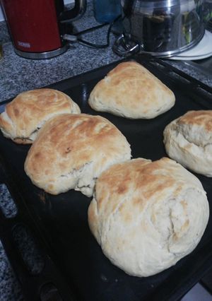 Una foto de Pan amasado con masa madre