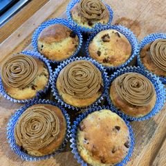 A picture of Easy Chocolate Chip Muffins.