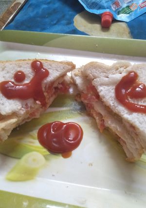 A picture of Malai sandwich.