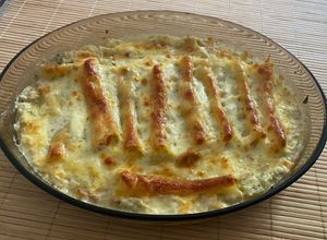 صورة لوصفة كانيلوني بالهليون والجزر