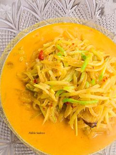 Foto resep Lontong Sayur Labu Siam (Menu Buka Puasa)