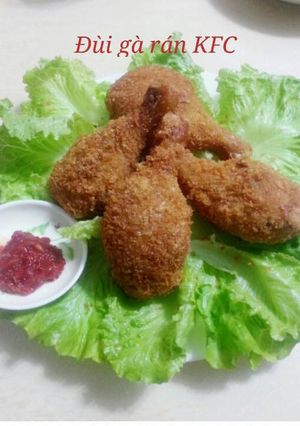 Hình của món Đùi gà chiên giòn.