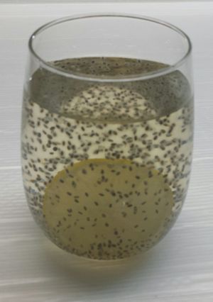 Foto resep Minuman sederhana chia seed
