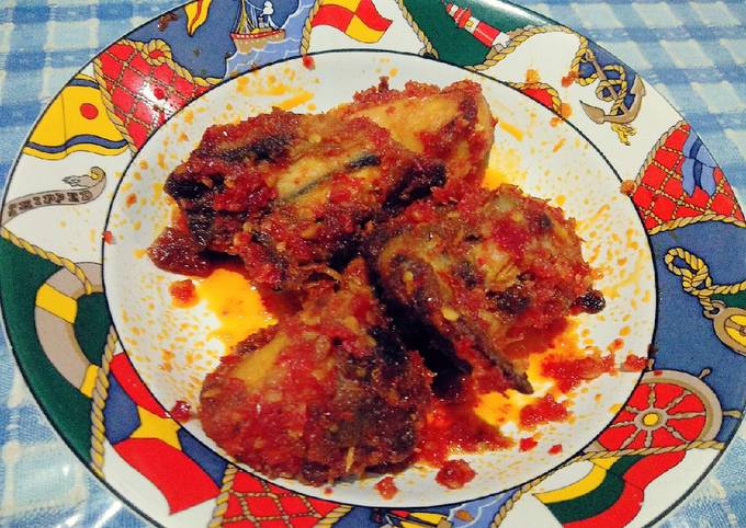 Ayam goreng balado super praktis