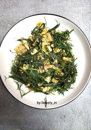 Foto resep Orak Arik Telur dan Daun Adas
