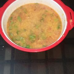 Fry moong daal A picture of Fry moong daal.