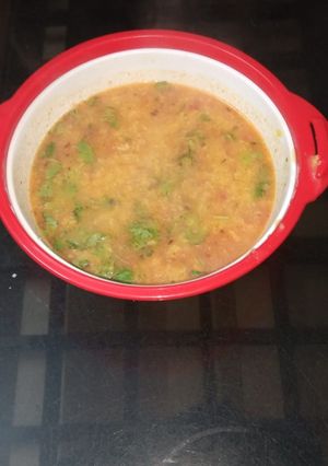 A picture of Fry moong daal.