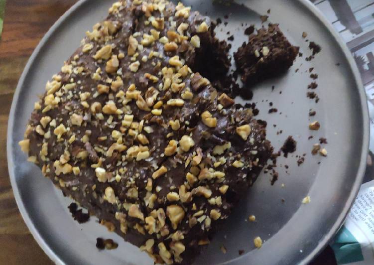 Recipe: Perfect Chocolate Banana Walnut Cake