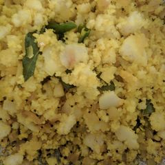 A picture of Idli Upma.