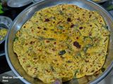 North Indian Style Methi Paratha