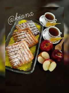 عکسی از دستور ❤ نان قفس سیب 🎉