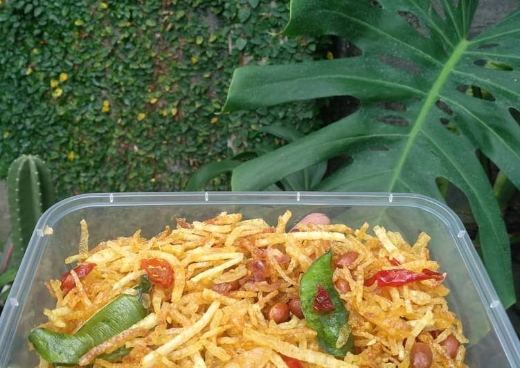 Resep Kering kentang kacang Anti Gagal