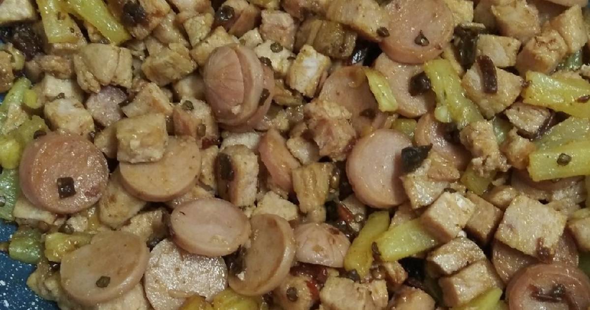Chuleta de cerdo a la hawaiana Receta de Luis alejandro Salgado- Cookpad
