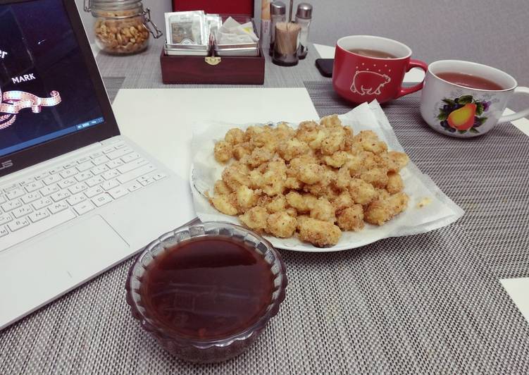 Жаренный крем "под фильм"