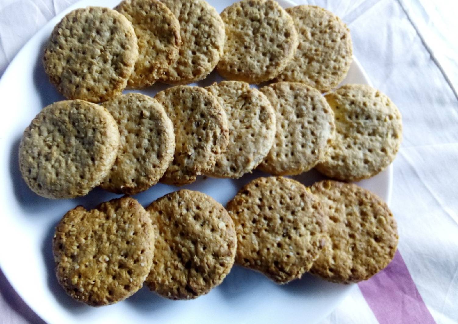 Digestive biscuits Recipe by Carnice Dianne Cookpad