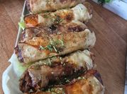 Une photo de poulet haché