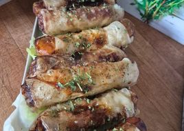 Nems au poulet croustillant