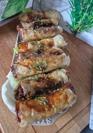 Une photo de Nems au poulet croustillant