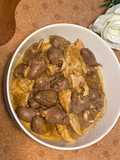 Jantung Ayam Baso bumbu Rendang