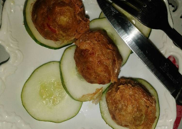 Recipe of Speedy Minced meat yamball