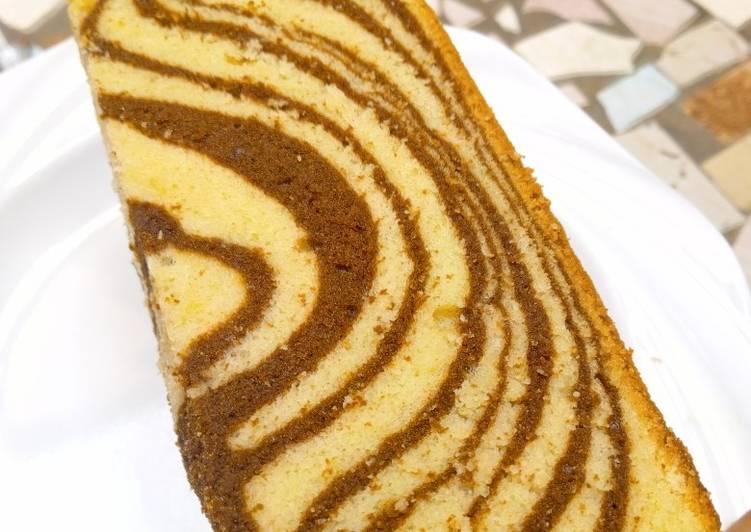Recipe of Any-night-of-the-week Zebra cake Cooking Basics for Newbies