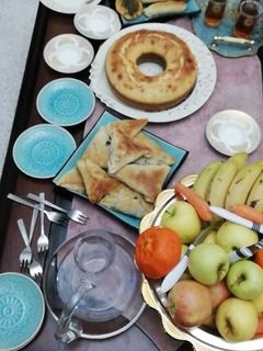 صورة لوصفة كيكة عادية