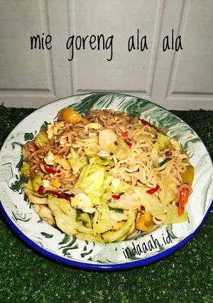 Foto resep Mie goreng ala ala
