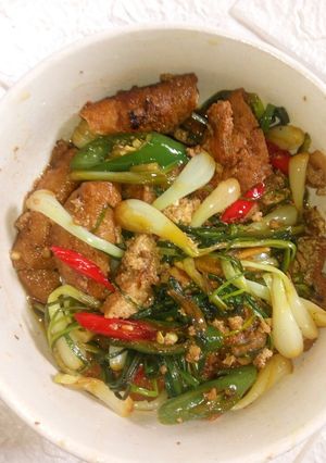 Foto resep Tumis tahu kucai/bawang Batak/lokio