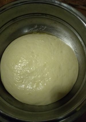 A picture of Pizza dough#festive contest Nairobi#authors marathon.