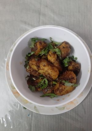 A picture of आलू टुक(aloo tuk recipe in hindi).