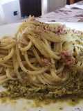 Bavette con Tonno e Pesto alla Genovese