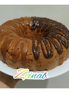 عکسی از دستور کیک نسکافه ای