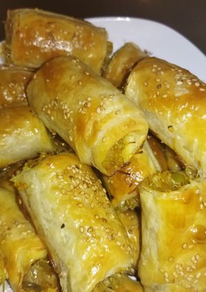 صورة لوصفة فطائر بالسمك سموا المدخن والكروفيت