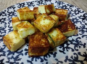Foto de Queijo Coalho Salteado no Azeite e Alecrim