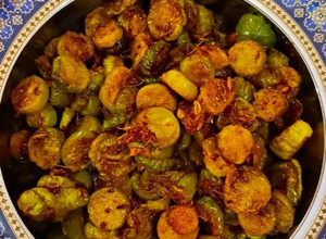 A picture of Ivy Gourd Sabzi.