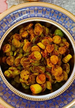 A picture of Ivy Gourd Sabzi.