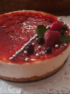 Una foto de Tarta de queso philadelphia fácil y buenísima