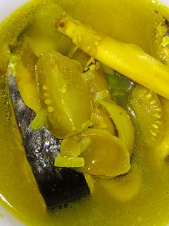 Foto resep Ikan Patin kuah tomat Hijau