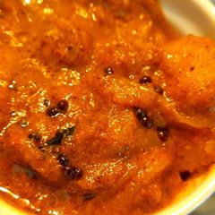 A picture of Cabbage potato masala curry.