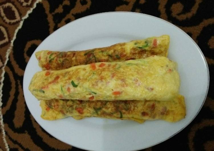 Resep Telur Dadar Gulung Debm Oleh Yunita Hatibie Cookpad